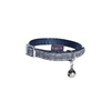 Seigaiha Cat Collar - Blue - Bobby - PetStore.ae