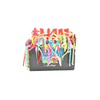 Circus Cat Pom Pom Streamer Teaser Cat Toy - Chomper - PetStore.ae