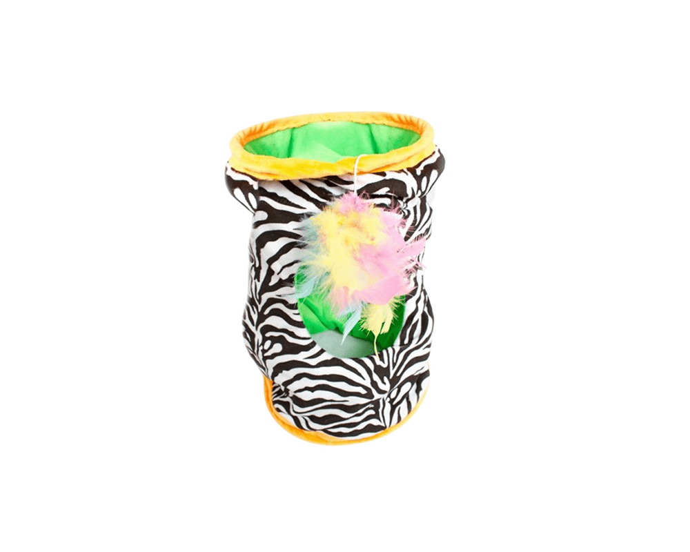 Neon Cat Tunnel Toy - Chomper