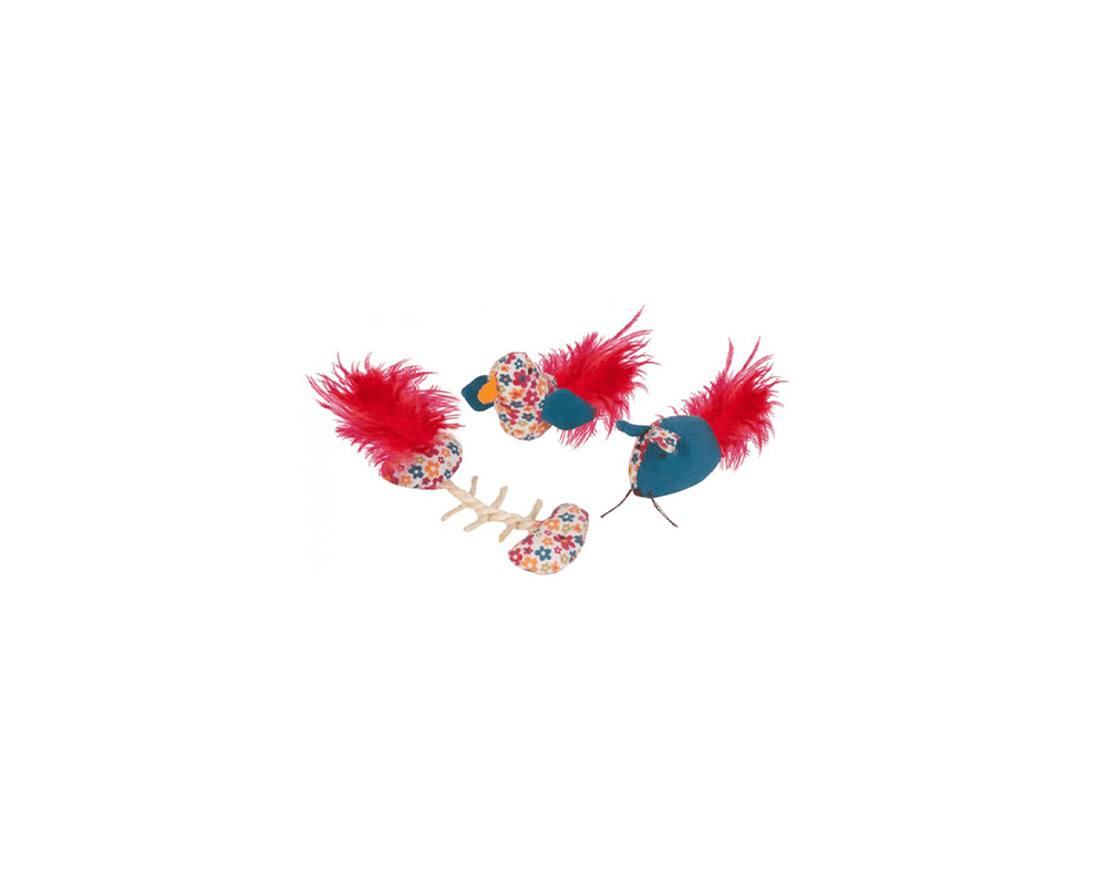 Retro Cat Toy Set - Chomper