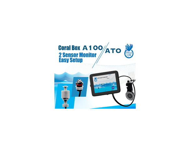 Aquarium Auto Top Off (ATO) System - A100 - Coral Box - PetStore.ae