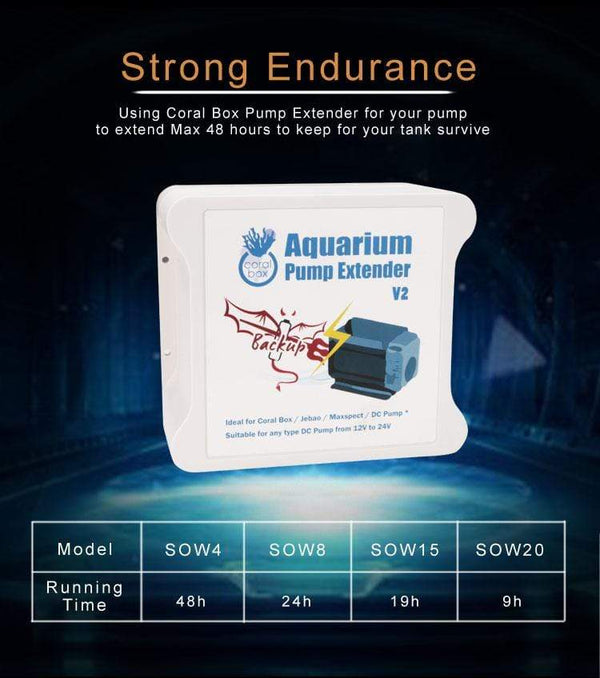 Battery PowerCell For Backup Jebao Pump / DC Pump - Coral Box - PetStore.ae