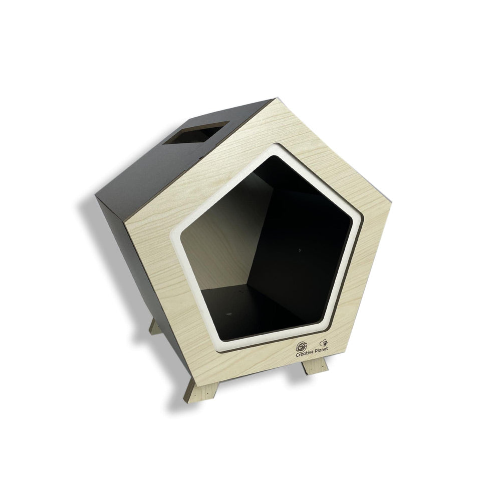 Creative Planet Pets - Pentagon Cat House "Bella"