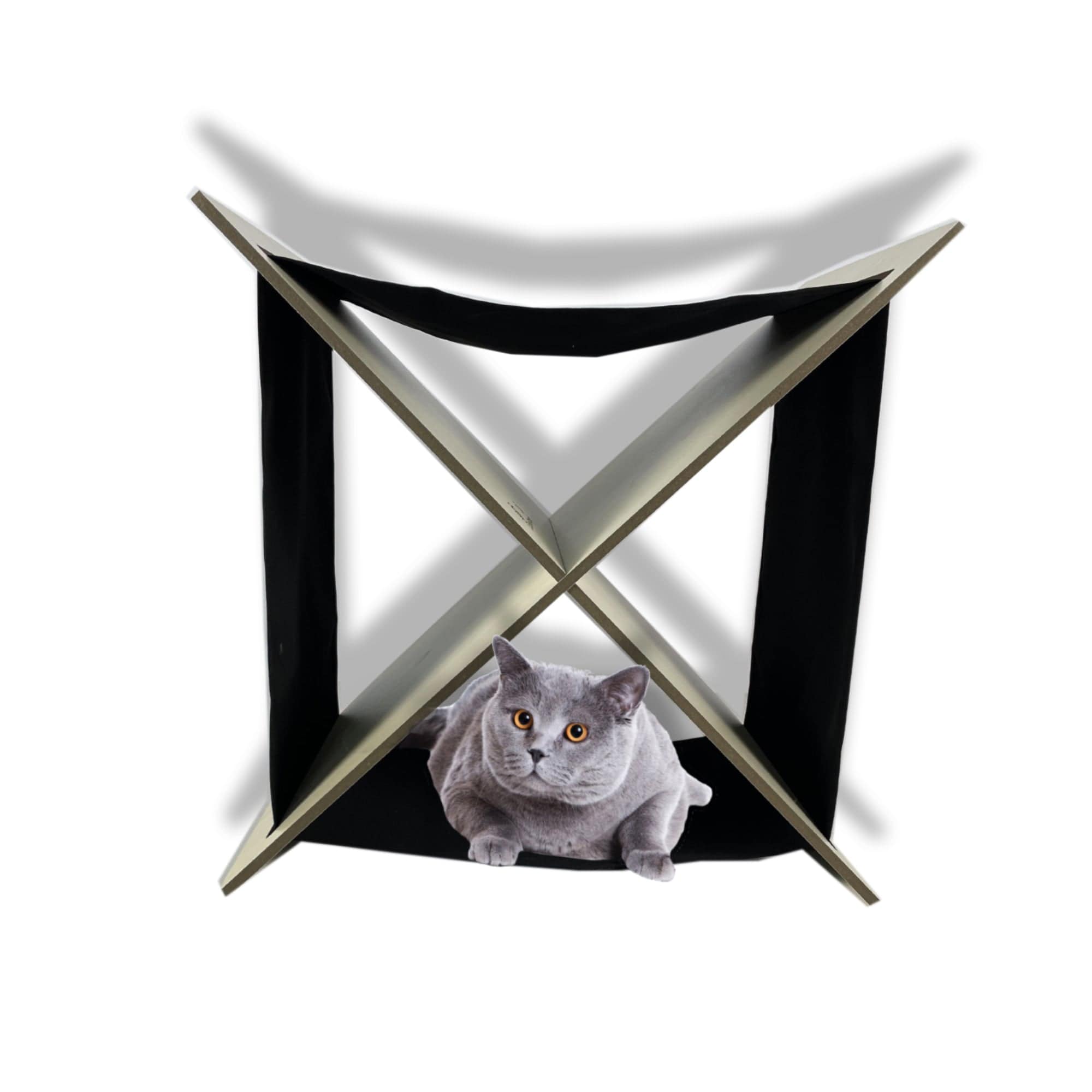 Creative Planet Pets - X Shape Cat House "ELLA" - PetStore.ae