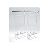 Illumagic Rimless/Euro Acrylic Legs - Dual Side Mounts - Dalua - PetStore.ae
