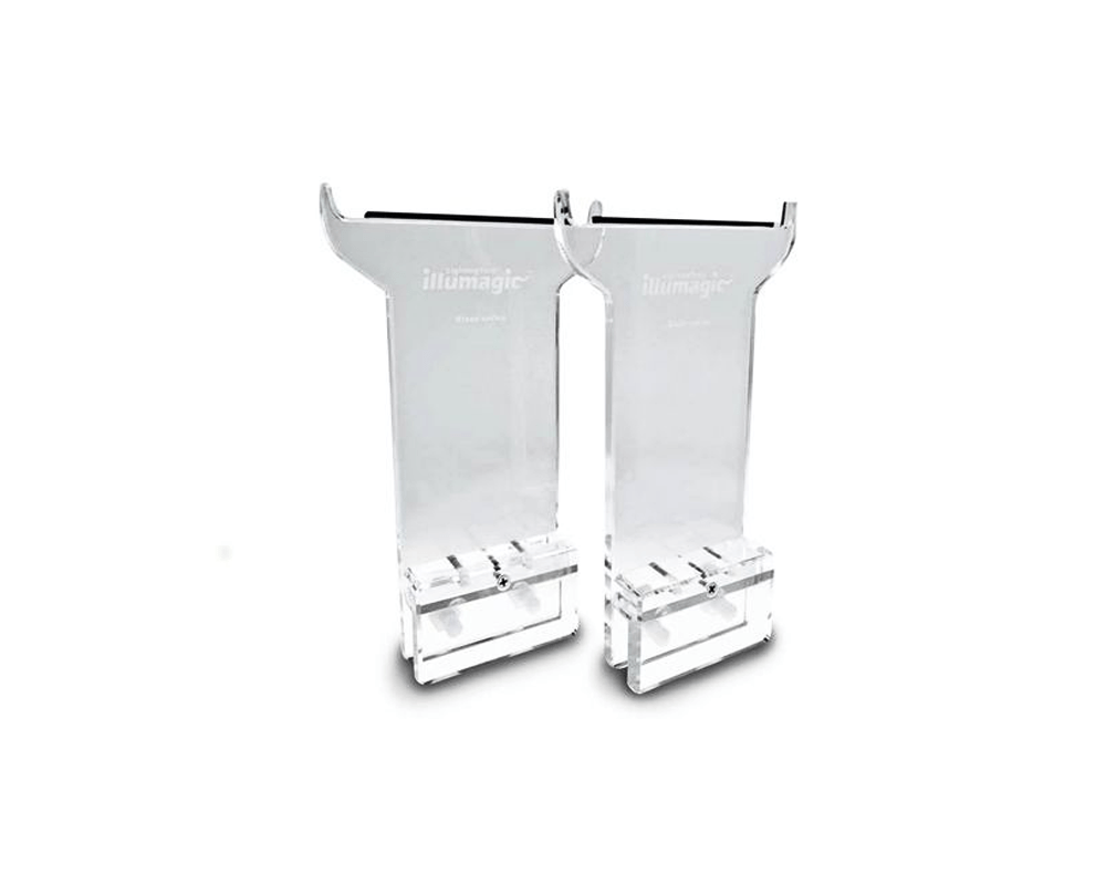 Illumagic Rimless/Euro Acrylic Legs - Dual Side Mounts - Dalua