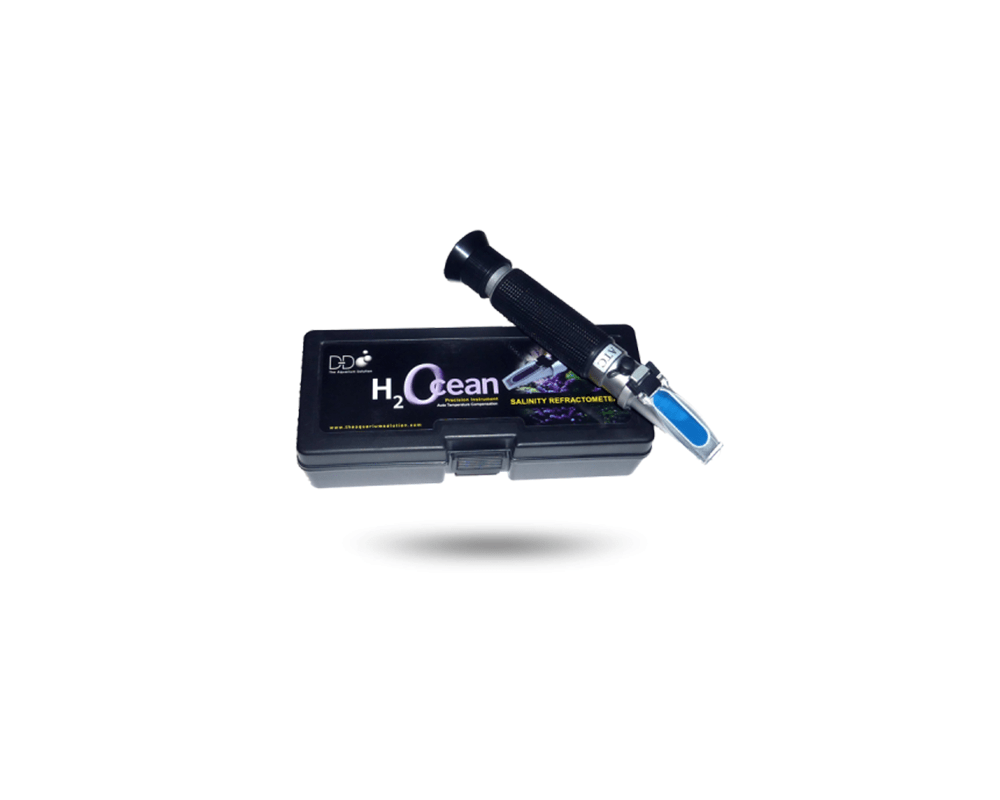 D-D Refractometer with Seawater Calibration