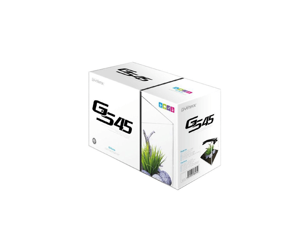 GS45 Aquarium & LED Set (45 x 21 x 26 (H) cm) - Dymax - PetStore.ae
