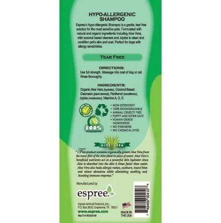 Espree Hypo-Allergenic Coconut Shampoo - PetStore.ae