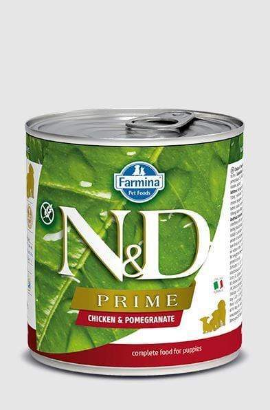 Farmina - N&D Dog Prime Chicken & Pomegranate Puppy Wet Food - PetStore.ae