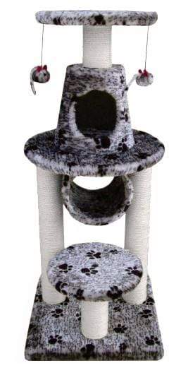 Bonalti Cat Play Tower With Paw Print - Fauna - PetStore.ae
