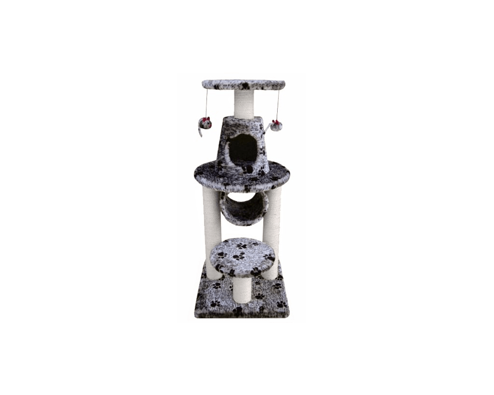 Bonalti Cat Play Tower With Paw Print - Fauna