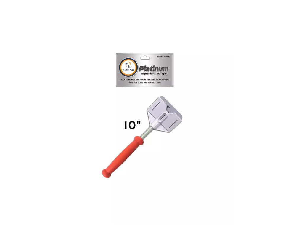 Platinum Aquarium Hand Scraper - Flipper - PetStore.ae