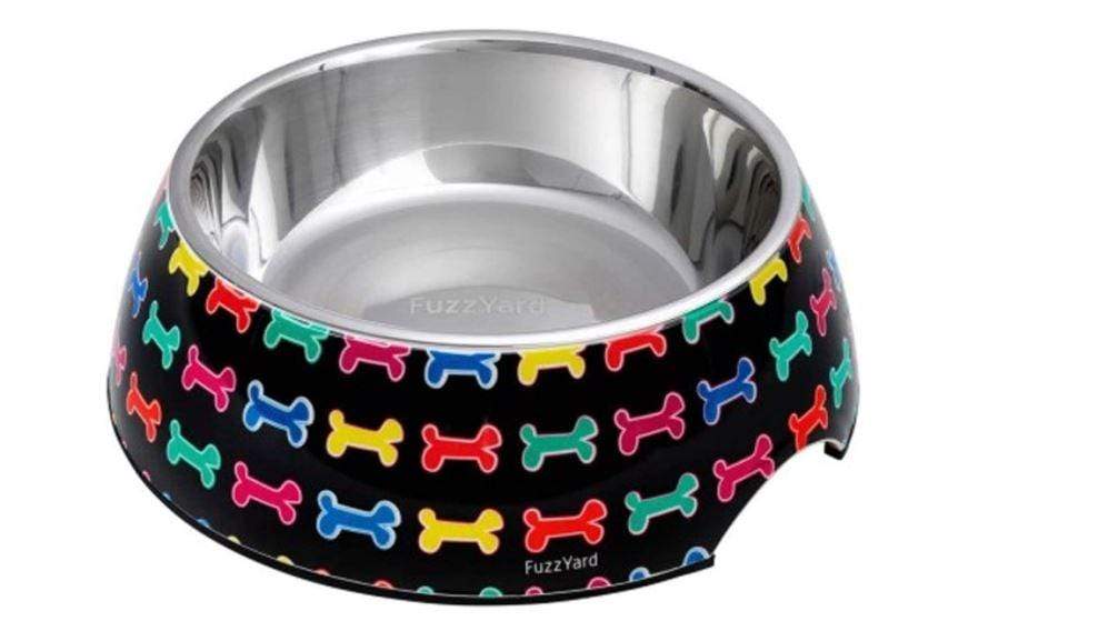 Fuzz Yard - Jelly Bones Melamine Dog Bowl, Small - PetStore.ae