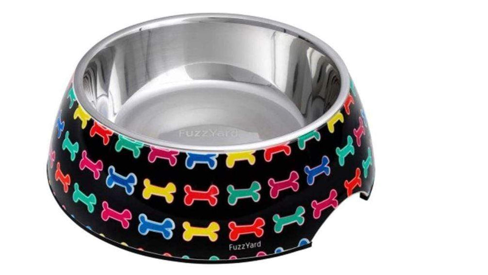 Fuzz Yard - Jelly Bones Melamine Dog Bowl, Small