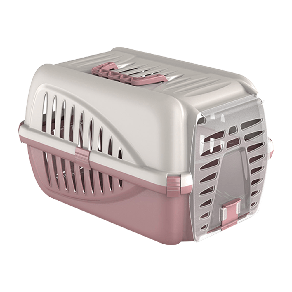 Georplast - Panzer Pet Carrier Pink
