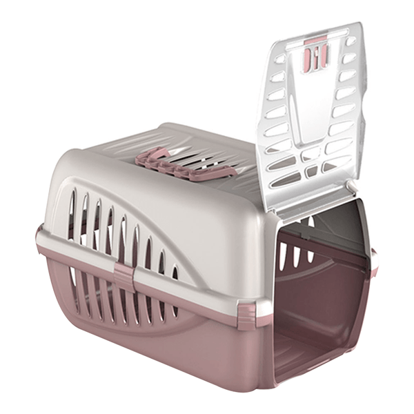 Georplast - Panzer Pet Carrier Pink - PetStore.ae