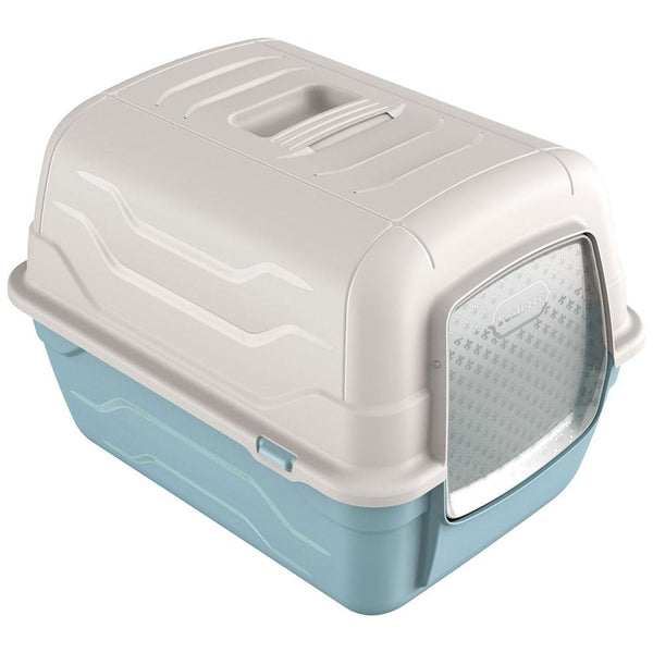 Georplast Roto-Toilet Cat Litter Box Blue - PetStore.ae