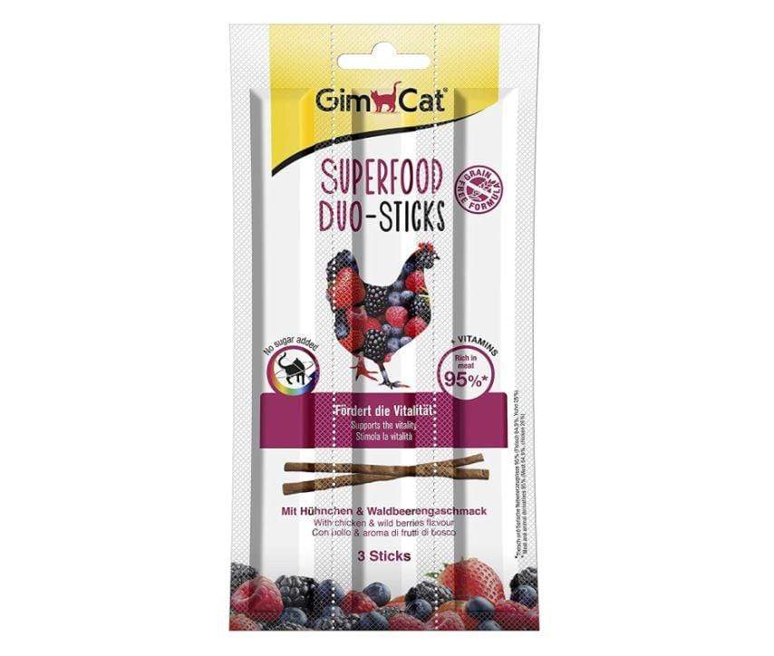 GimCat Duo-Sticks Chicken & Forest Berries