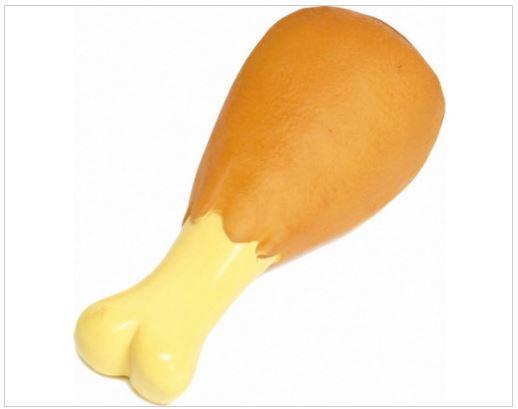 GimDog - Chicken Leg Squeaky Toy For Dog - PetStore.ae