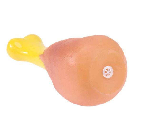 GimDog - Chicken Leg Squeaky Toy For Dog - PetStore.ae