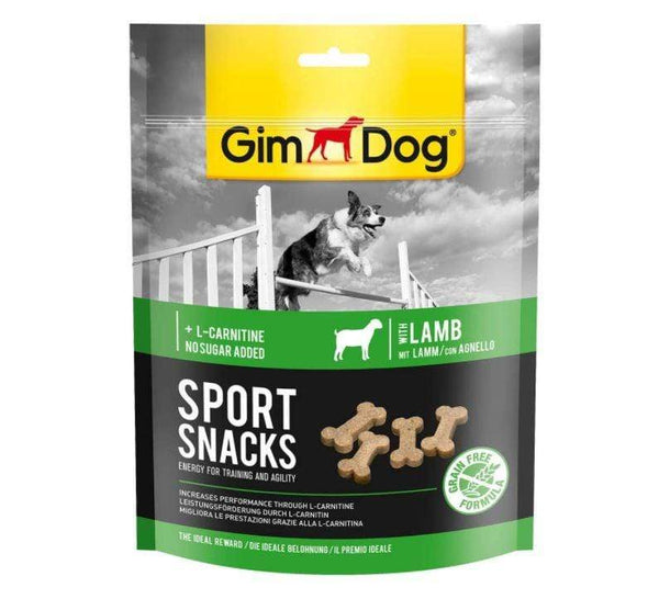 GimDog - Sport Snacks Mini-Bones With Lamb - PetStore.ae