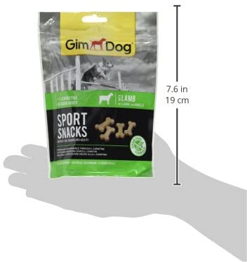 GimDog - Sport Snacks Mini-Bones With Lamb - PetStore.ae