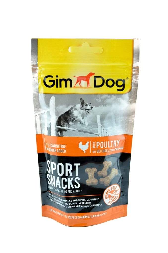 GimDog - Sport Snacks Mini-Bones With Poultry - PetStore.ae