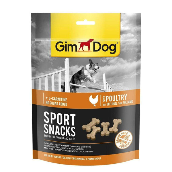 GimDog - Sport Snacks Mini-Bones With Poultry - PetStore.ae