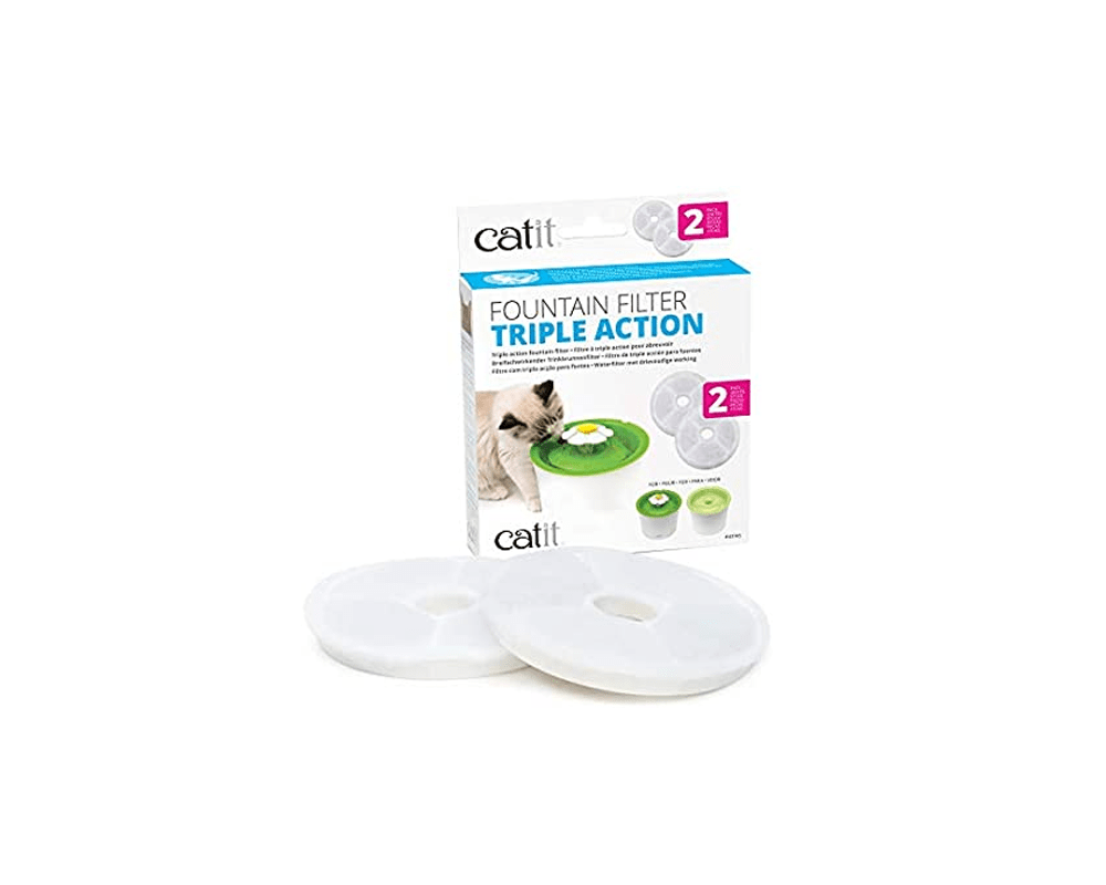 Catit Flower Water Fountain Triple Action Filter - Hagen