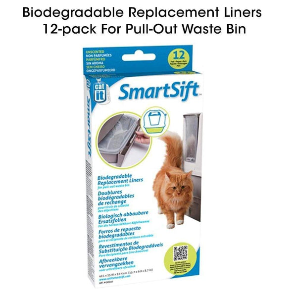 SmartSift Replacement Liners For Pull-Out Waste Bin - Hagen - PetStore.ae