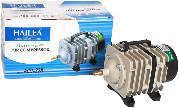 Electromagnetic Air Compressor ACO-328 - Hailea - PetStore.ae