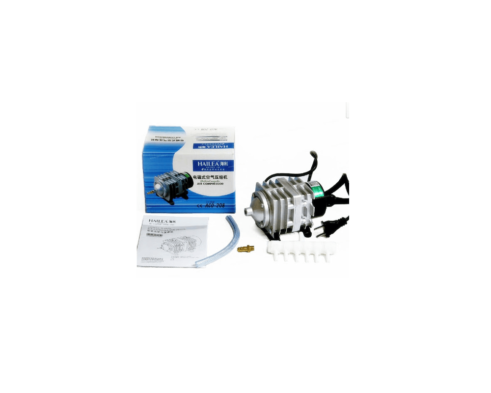 Electromagnetic Air Compressor ACO-208 - Hailea - PetStore.ae