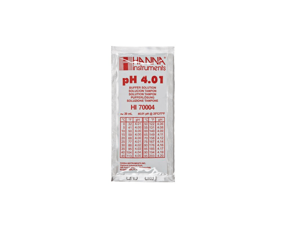 pH 4.01 Calibration Fluid HI70004 - Hanna