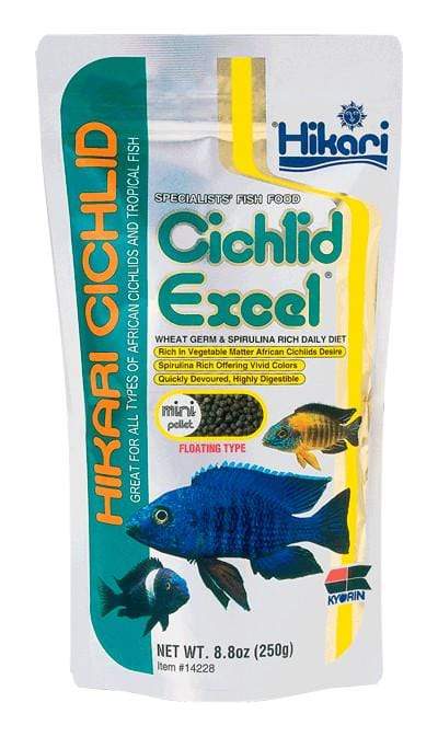 Cichlid Excel Mini Pellet Fish Food - Hikari - PetStore.ae