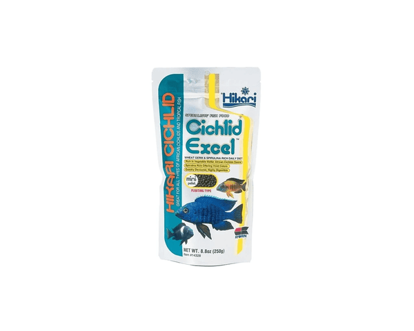 Cichlid Excel Mini Pellet Fish Food - Hikari - PetStore.ae