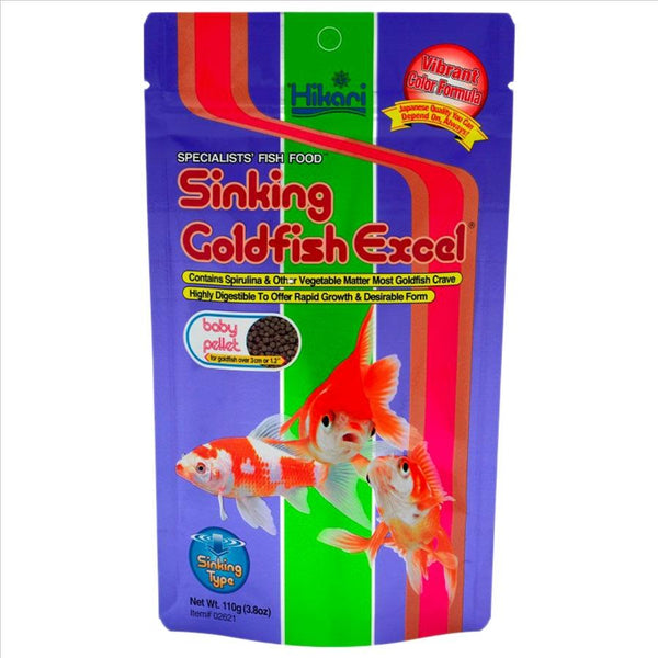 Sinking Goldfish Excel Fish Food - Hikari - PetStore.ae