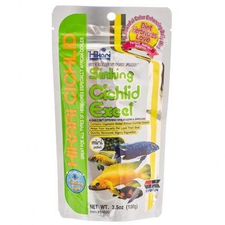 Sinking Cichlid Excel Mini Pellet Fish Food - Hikari - PetStore.ae