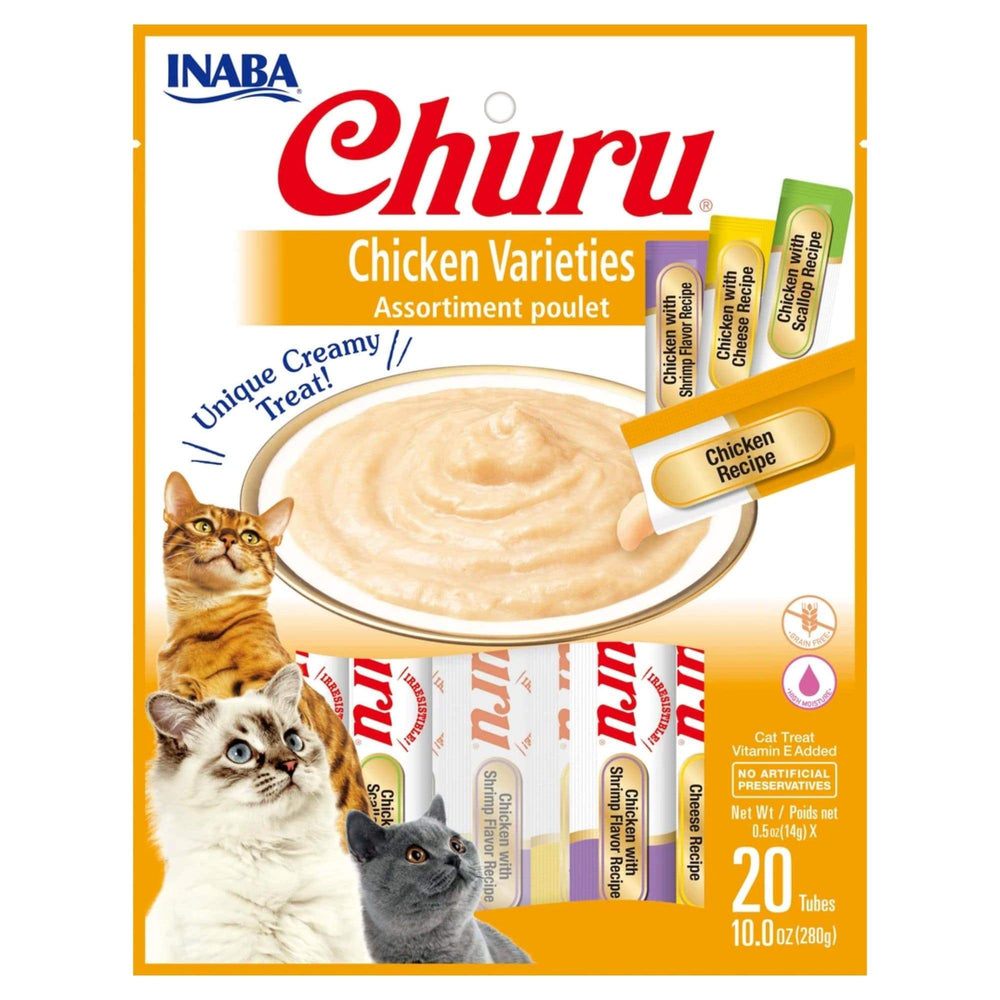 Inaba - Churu Chicken Varieties 20 Tubes