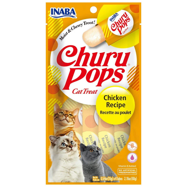 Inaba - Churu Pops Chicken flavour - PetStore.ae