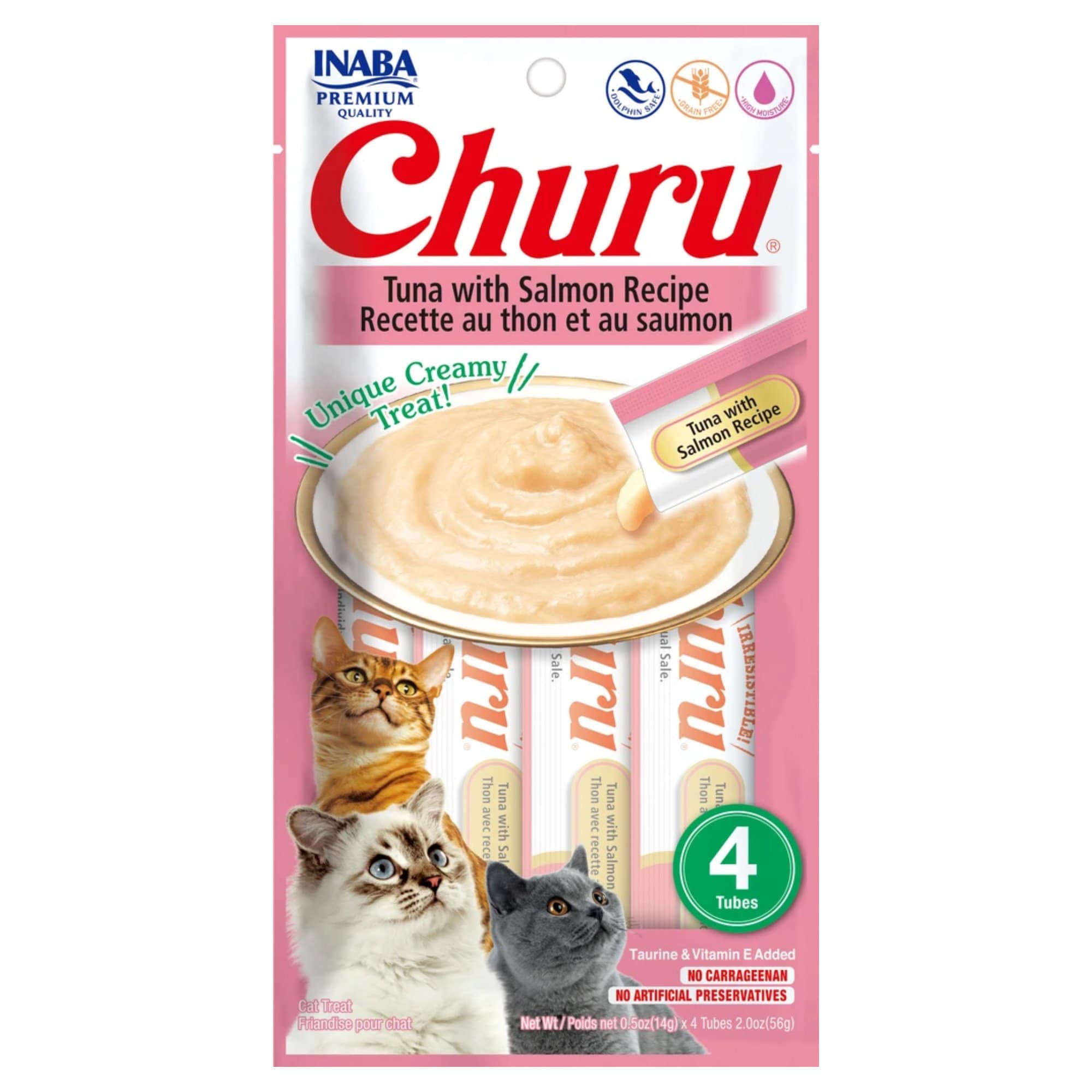 Inaba - Churu Tuna with Salmon 56g - PetStore.ae