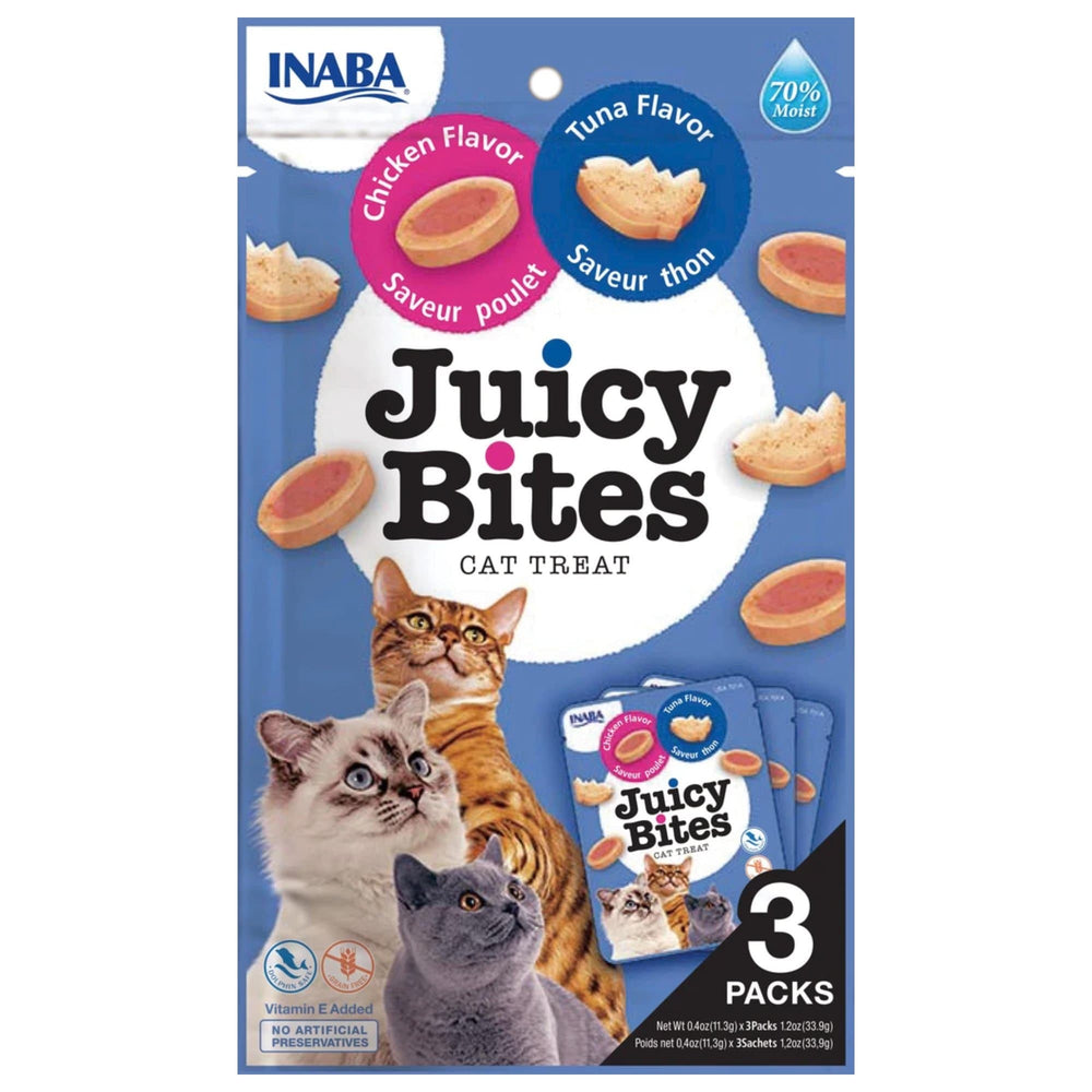 Inaba - Juicy Bites Tuna & Chicken Flavor