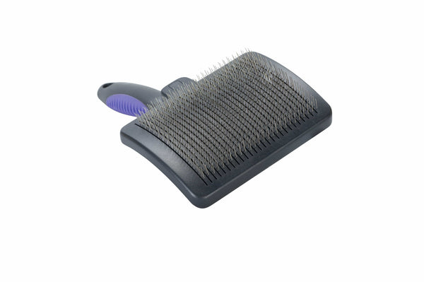 Buster Self-Cleaning Slicker Hard Pins Pet Brush - Kruuse - PetStore.ae