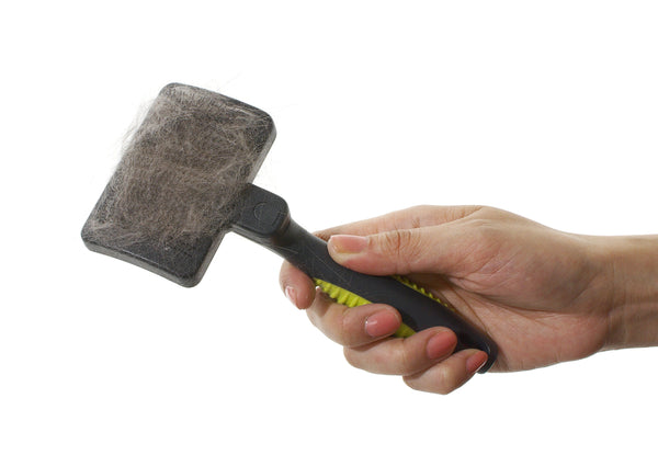 Buster Self-Cleaning Slicker Soft Pins Pet Brush - Kruuse