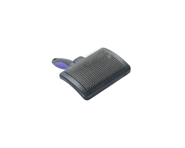 Buster Self-Cleaning Slicker Soft Pins Pet Brush - Kruuse - PetStore.ae