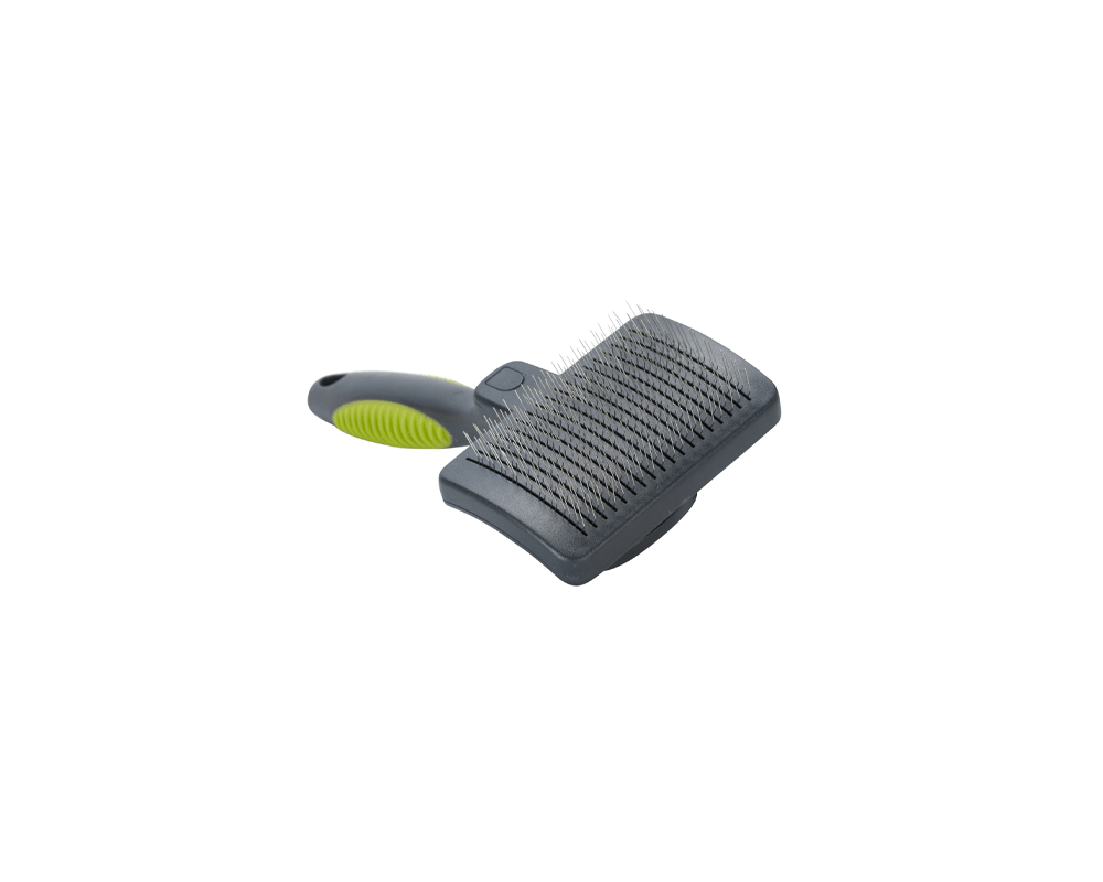 Buster Self-Cleaning Slicker Soft Pins Pet Brush - Kruuse