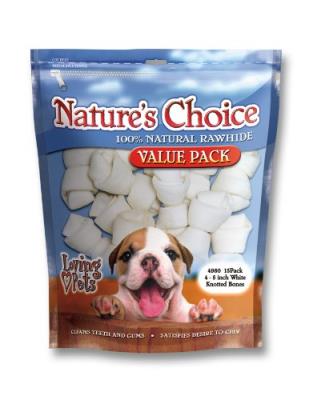 Loving Pets - White Knotted Bones