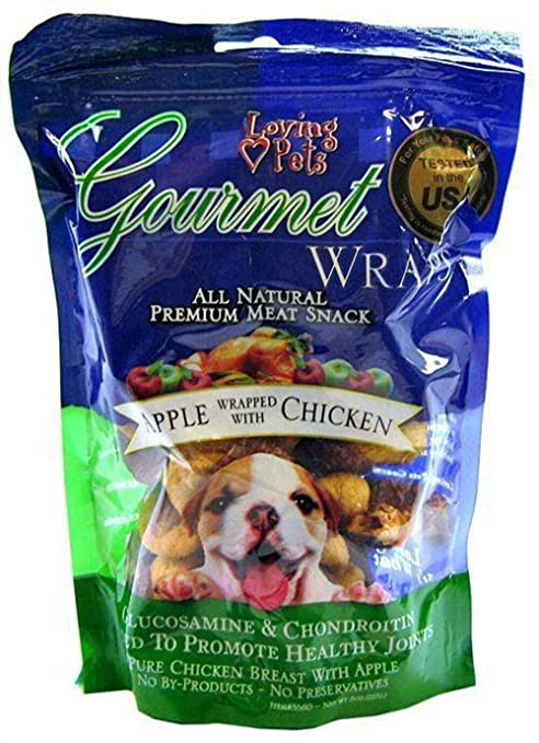 Loving Pets - Gourmet Apple & Chicken Wraps - PetStore.ae