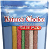 Loving Pets - Nature’s Choice 12" Assorted Munchy Sticks Value Pack - PetStore.ae