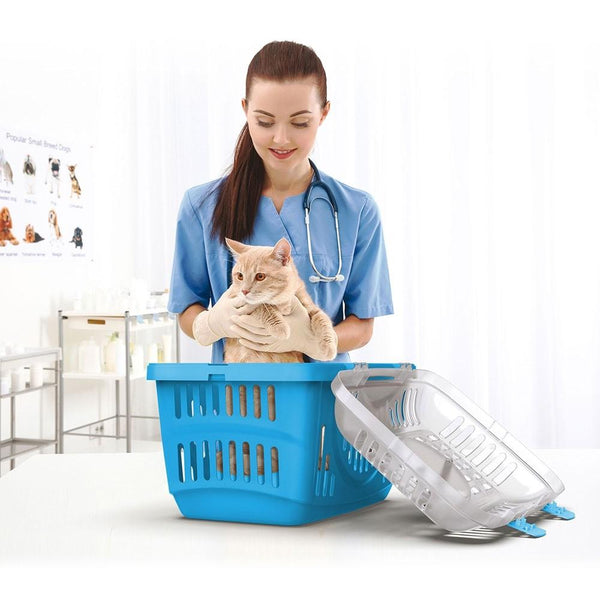 Rocket Pet Carrier Transparent Lid - Georplast - PetStore.ae